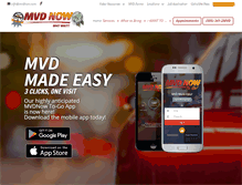 Tablet Screenshot of mvdnow.com